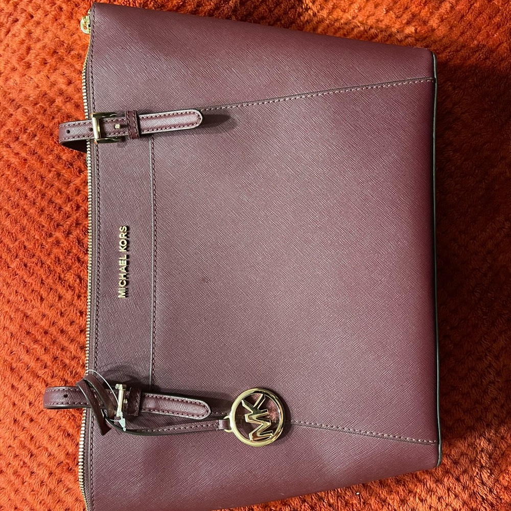 Michael Kors Ciara Tote with Gold Accents
